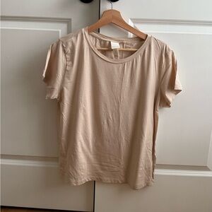 H&M Tan Short Sleeve T-Shirt